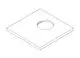 DORNBRACHT-xSTAM-Rosette-ERSATZTEILE-091102078-154-x-154-x-9-5-mm-Chrom-091102078-00 gallery number 1